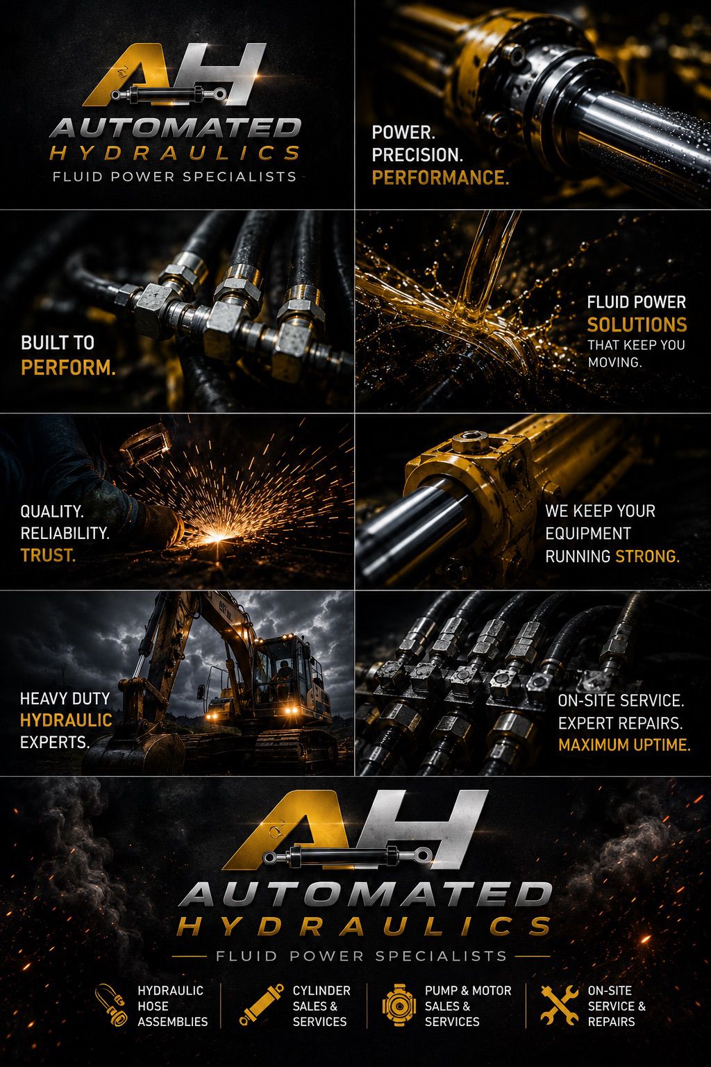 Automated Hydraulics — Built to Perform. Built to Last.